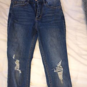 Medium wash jeans